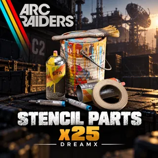 Stencil Parts x25