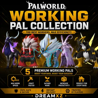 Palworld Working Pals bundle X10
