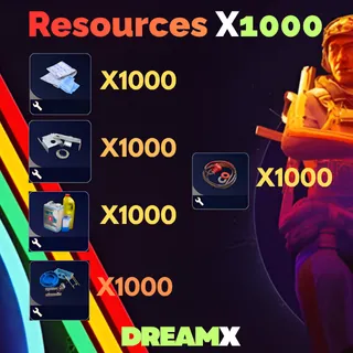 Resources pack Arc raiders x1000