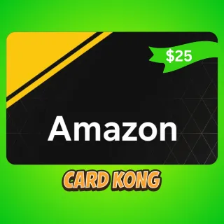 $25.00 USD Amazon Gift Card