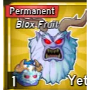 Perm yeti bloxfruit permenent