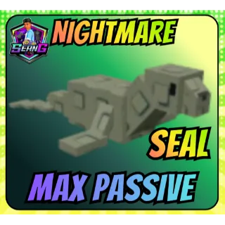 Nightmare Max Passive Seal 8%  [ LIMITED] | Grow A Garden
