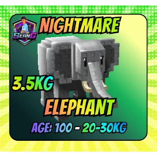 [ CHEAPEST ] Max Passive Nightmare Elephant 35-40KG Passive | Grow A Garden