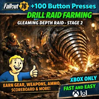 100 fuel button presses Xbox only 