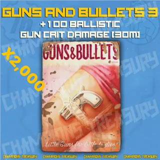 2,000 GNB 3 magazines 
