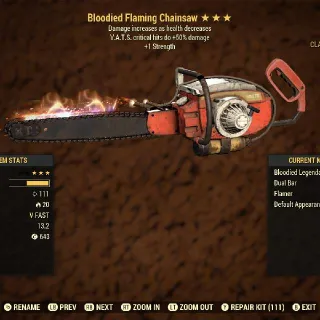 Weapon | Bloodied 50C 1S Chainsaw