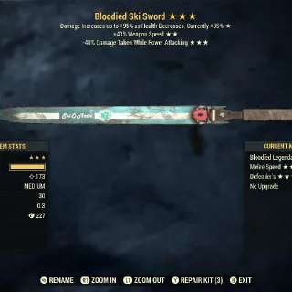 B4040 Ski Sword