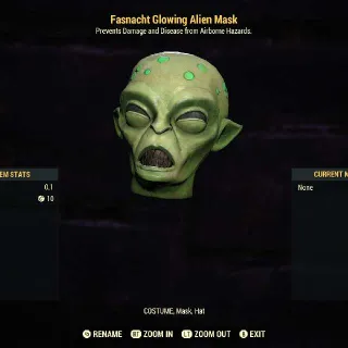 Glowing Alien