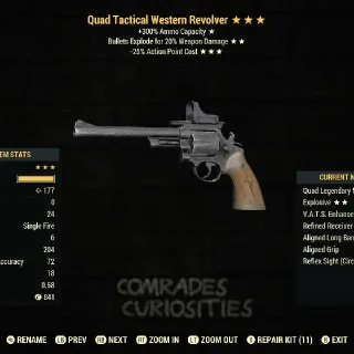 Weapon | QE25 Western Revolver