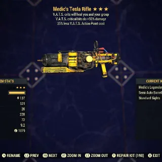 Weapon | Medics 50 25 Tesla Rifle