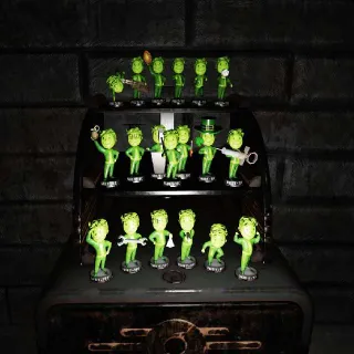 Glowing Bobblehead Set