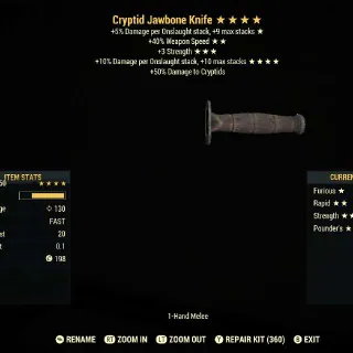 Bladeless Cryptid Knife