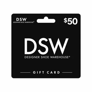 $50.00 DSW (Designer Shoe Warehouse) Gift Card - Instant Delivery