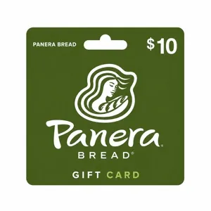 $10.00 Panera Bread Gift Card