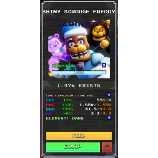 Shiny Scrooge Freddy Five Nights TD 2