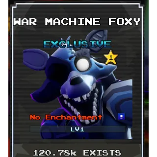 Five Nights TD 2 War Machine Foxy