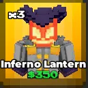 Pixel Tower Defense Infernal Lantern