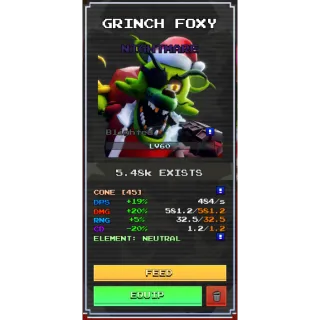 Five Nights TD 2 Grinch Foxy