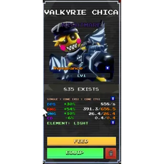 Five Nights TD 2 Valkyrie Chica Vengeance