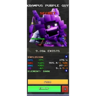 Five nights td 2 krampus purple guy