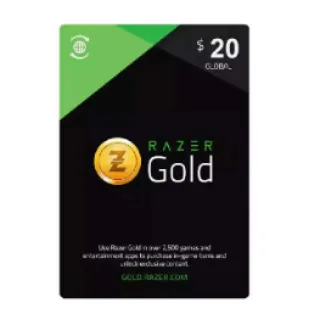 $20.00 USD Razer Gold Global Code