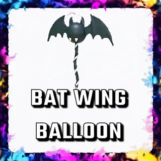 BAT WING BALLOON ADOPT ME