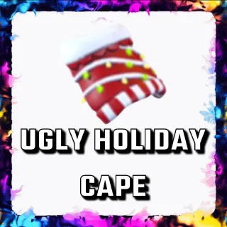 UGLY HOLIDAY CAPE ADOPT ME