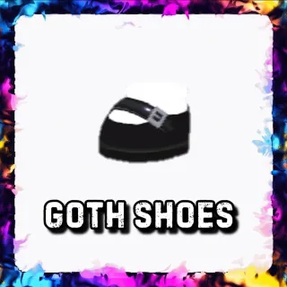 GOTH SHOES ADOPT ME