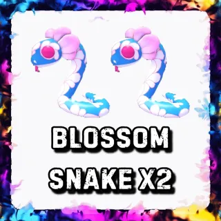 BLOSSOM SNAKE x2 ADOPT ME