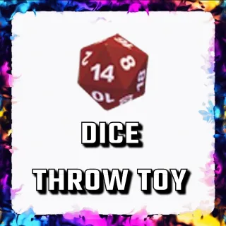 DICE THROW TOY ADOPT ME