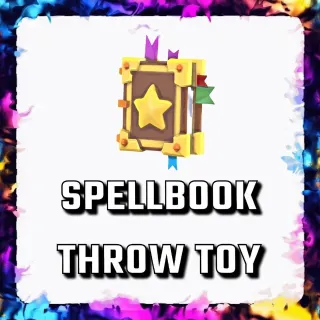 SPELLBOOK THROW TOY ADOPT ME