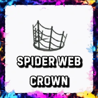 SPIDER WEB CROWN ADOPT ME