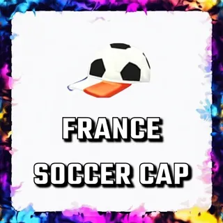 FRANCE SOCCER CAP ADOPT ME