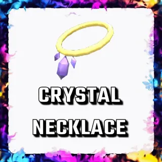 CRYSTAL NECKLACE ADOPT ME