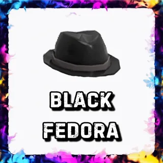 BLACK FEDORA ADOPT ME