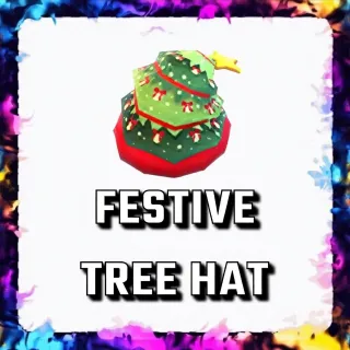 FESTIVE TREE HAT ADOPT ME