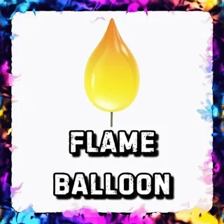 FLAME BALLOON ADOPT ME