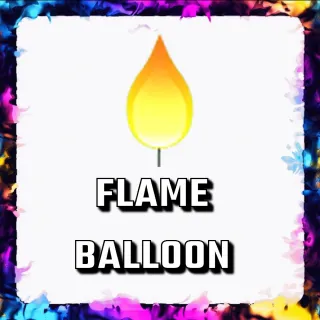 FLAME BALLOON ADOPT ME