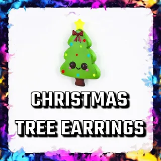 CHRISTMAS TREE EARRINGS ADOPT ME