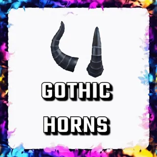 GOTHIC HORNS ADOPT ME