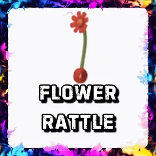 FLOWER RATTLE ADOPT ME