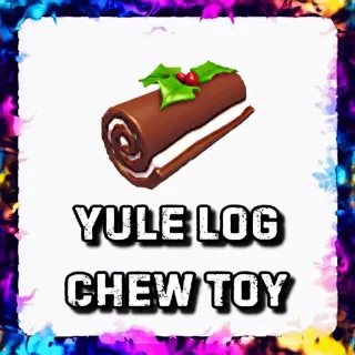 YULE LOG CHEW TOY ADOPT ME