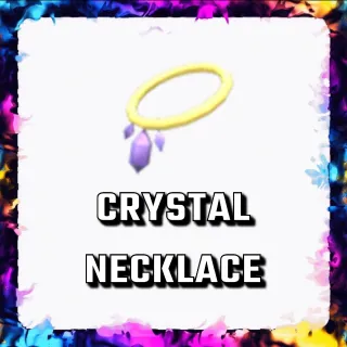 CRYSTAL NECKLACE ADOPT ME
