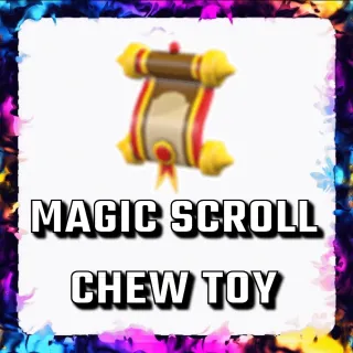 MAGIC SCROLL CHEW TOY ADOPT ME