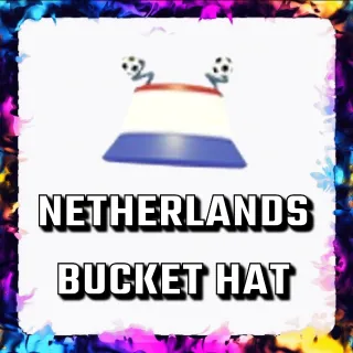 NETHERLANDS BUCKET HAT ADOPT ME