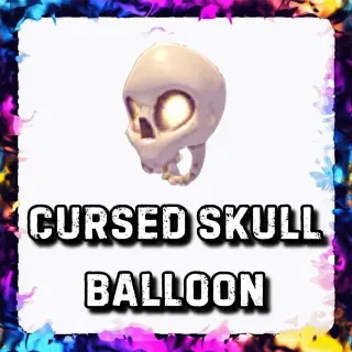 CURSED SKULL BALLOON ADOPT ME