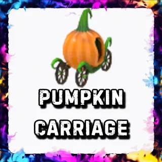 PUMPKIN CARRIAGE ADOPT ME