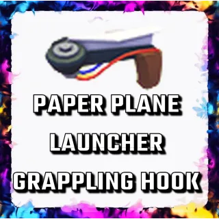 PAPER PLANE LAUNCHER GRAPPLING HOOK