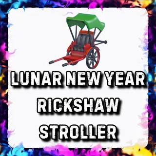 LUNAR NEW YEAR RICKSHAW STROLLER ADOPT ME