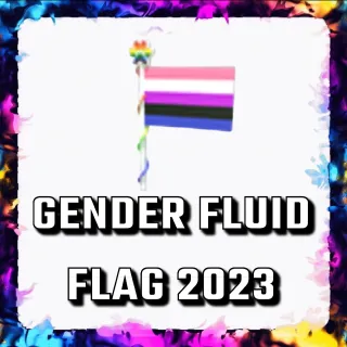 GENDER FLUID FLAG 2023 ADOPT ME